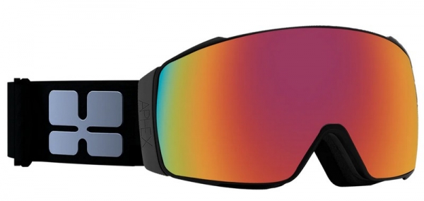 APHEX Goggle ORION black  revo red 25 + yellow 54