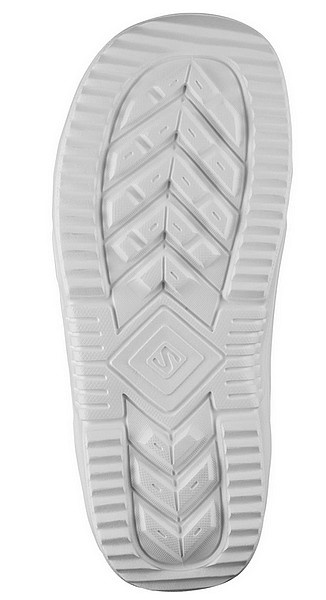 SALOMON women Boot PEARL BOA black white gold