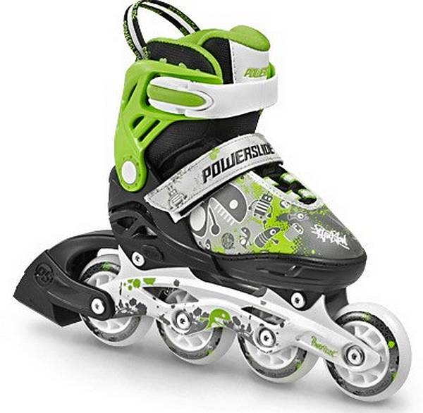 POWERSLIDE Inline Skates PHUZION Kid Gr. Eur 31-34 green