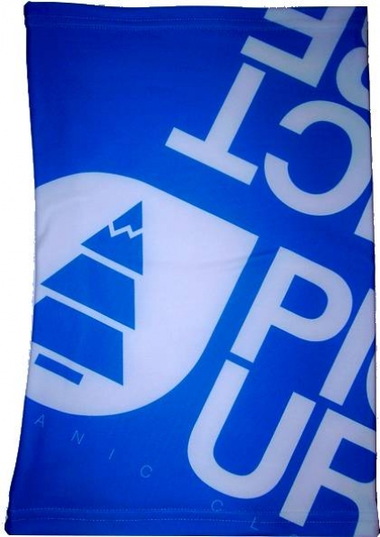 PICTURE Neck Warmer Design Logo blue white