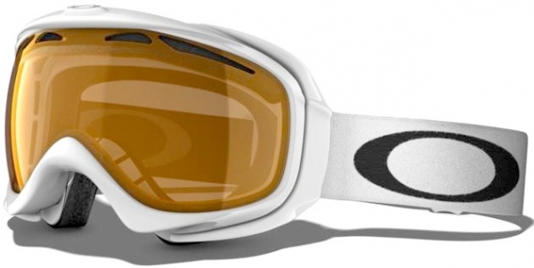 OAKLEY Snow Goggle ELEVATE polished white  persimmon