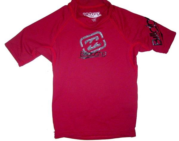 BILLABONG Rush Guard Prospect boys SS red Gr. XXS (6)