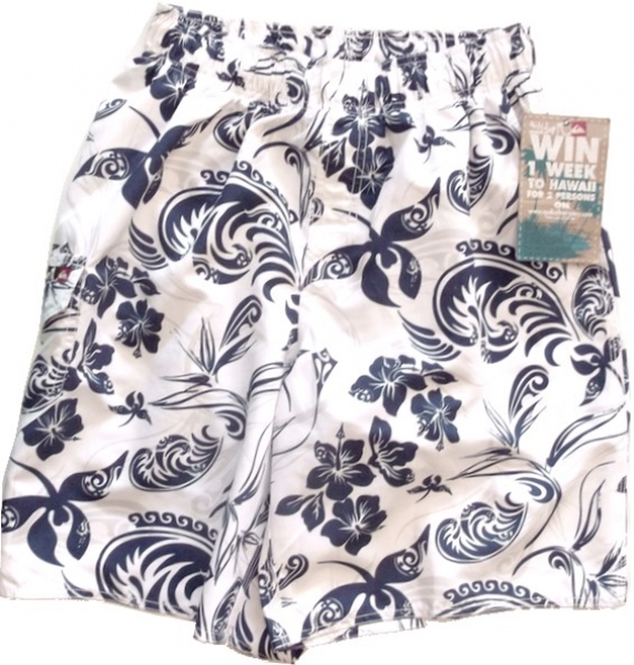 QUIKSILVER Board Short qamja156 New Flower  white