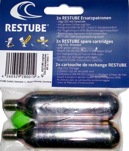 Restube Cartouche - CO2 16g 