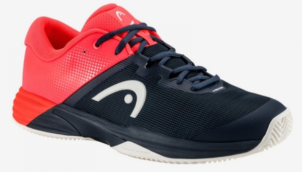 HEAD men Tennisschuhe REVOLT Evo 2.0  blueburry coral