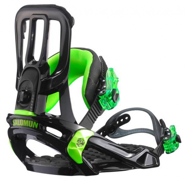 SALOMON Bindung RHYTHM black green