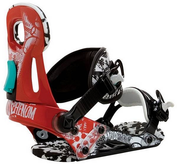 RIDE Snowboard Bindung PHENOM kid  black red