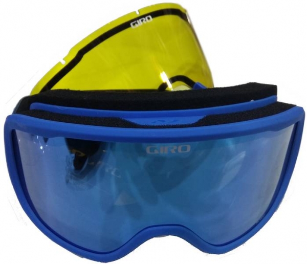GIRO Goggle ROAM blue horizon  grey cobalt 10 + yellow 84 lens