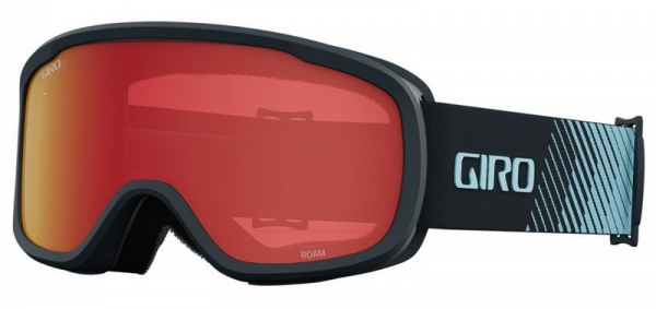 GIRO Goggle ROAM dark shark  amber scarlet 40 + yellow 84 lens