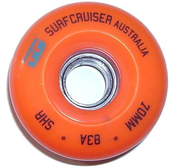 SURFCRUISER Australia Wheel 70mm 83a orange 4er Set