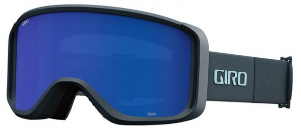 GIRO Goggle Dark Shark Thirds   grey cobalt 19  + yellow lens 84