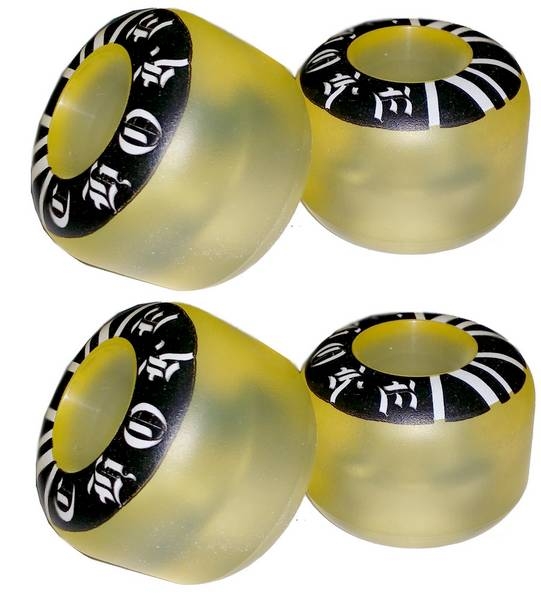 CHOKE Wheel Set 50mm 82a clear