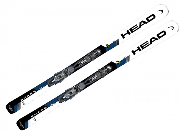 HEAD Ski Set SHAPE 3.0 + Bindung PRD 10 GW  white blue