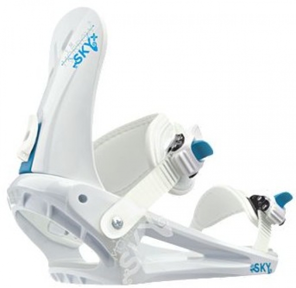 MORROW Snowboard Bindung SKY wms  white 4x4