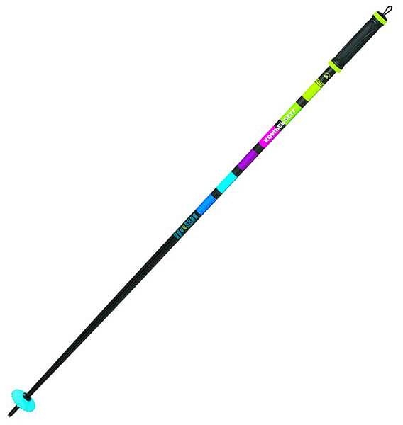 KOMPERDELL Ski Stock SLOPESTYLE  lime pink blue