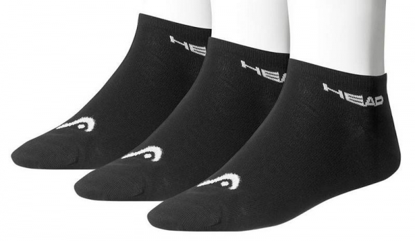 HEAD Sneaker Socks black 3er Pack