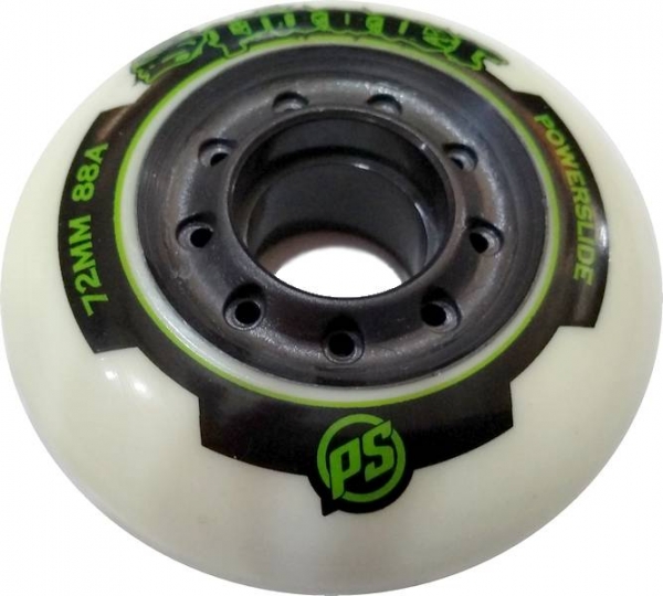 POWERSLIDE Inline Skate Rolle SPINNER 72mm 88a