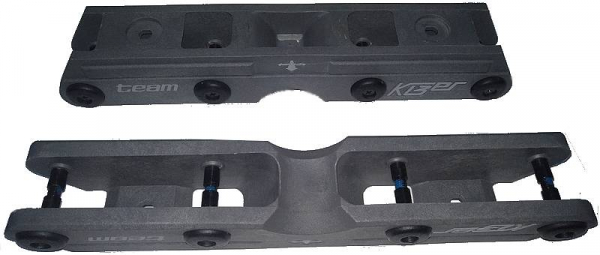 KIZER Stunt Frame TEAM 4 x 58mm grey 268mm