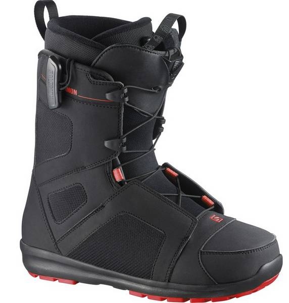 SALOMON Boot TITAN  black red