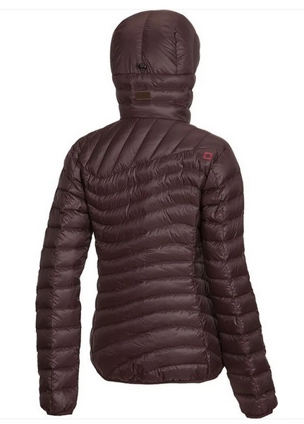 OCUN Daunenjacke TSUNAMI women  chocolate garnet red