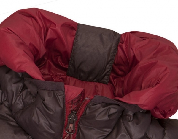 OCUN Daunenjacke TSUNAMI women  chocolate garnet red