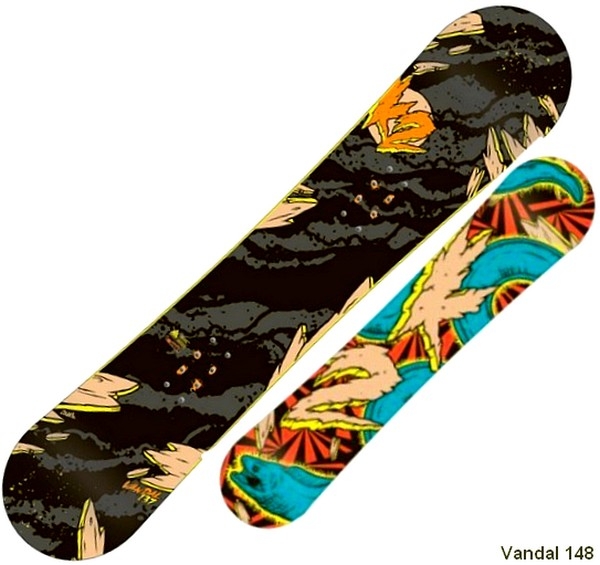 K2 Snowboard VANDAL wide 1