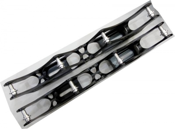 POWERSLIDE Schiene VI Alu 12.6 4x100 along 125mm - 200mm