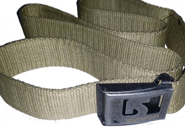 BURTON Gürtel WEBBING Belt  sandstoner  process logo