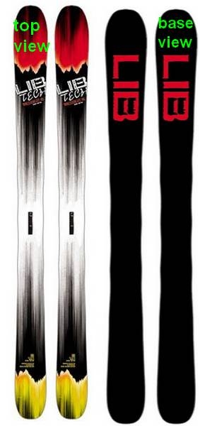 LIB TECH Ski WRECKCREATE 115