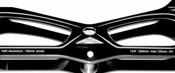 POWERSLIDE Schiene Core TRIPLE X 3 x125 195mm across 330mm